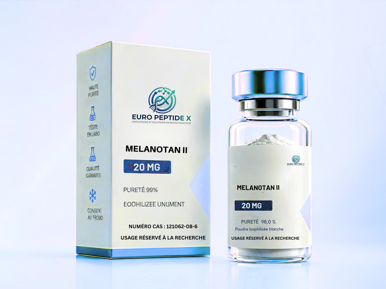 Melanotan II : données scientifiques récentes et options d'achat RUO