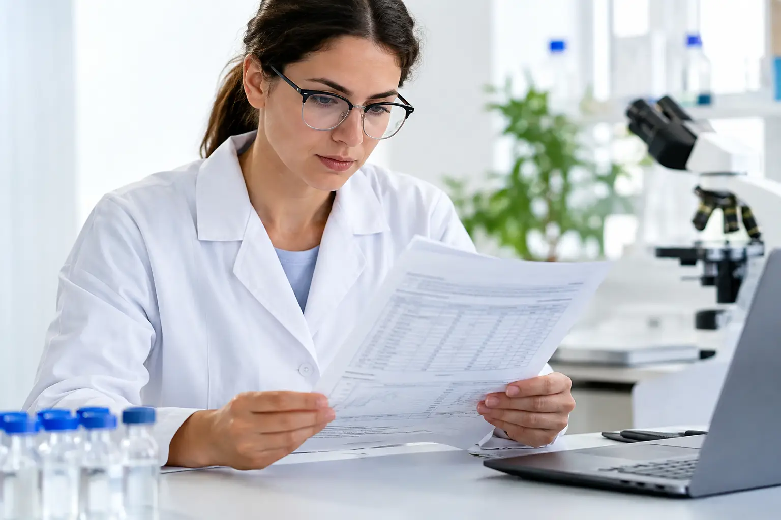 Certificat d'analyse peptide : lire un COA