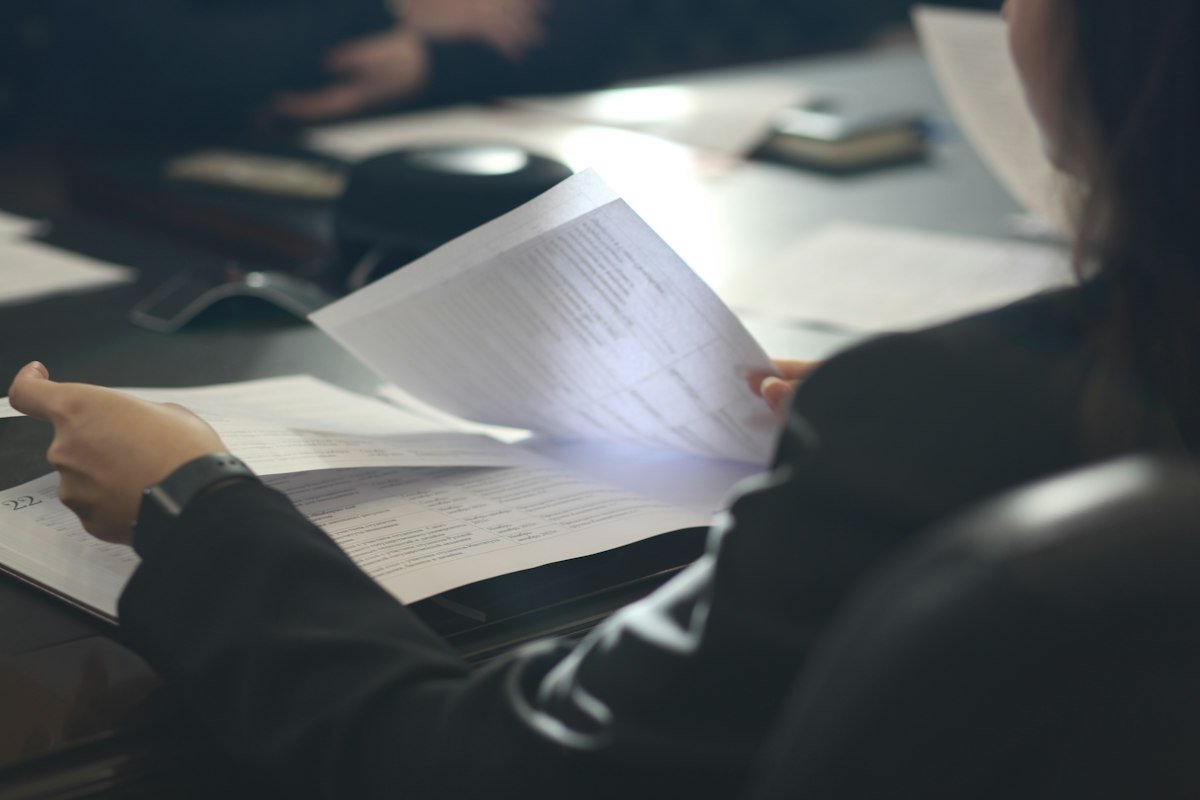 Documents réglementaires examinés lors d’une réunion